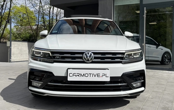 Volkswagen Tiguan cena 119999 przebieg: 123200, rok produkcji 2018 z Wołów małe 326